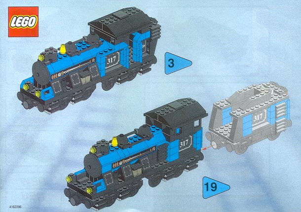 Lego 3741 Large Locomotive